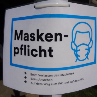 Trotzdem Maske ?