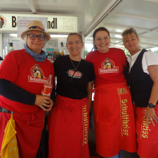 Petra, Nicole, Marlen und Steffi